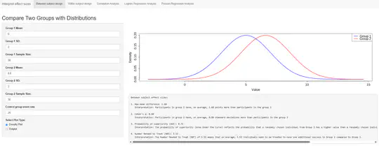 Power analysis ROC curve analysis Shiny App